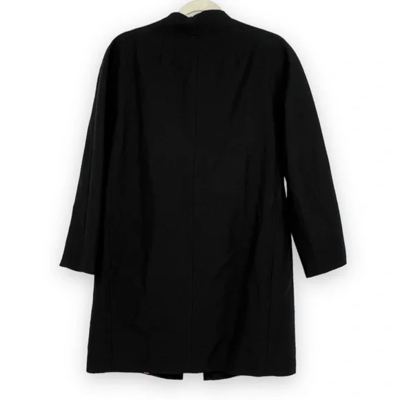 SOLD Kate Spade Kendall Black Bow Coat Size Medium - Picture 4 of 7